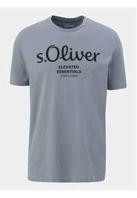 s.Oliver T-Shirt 2139909 Szary Regular Fit. Kolor: szary. Materiał: bawełna