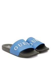 Guess Klapki F5GZ06 BB00F Niebieski. Kolor: niebieski #4