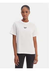 Reebok T-Shirt Ivanna RK25508CCW Biały Regular Fit. Kolor: biały. Materiał: bawełna #1