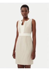 Artigli Sukienka koktajlowa ACAB000933 Beżowy Regular Fit. Kolor: beżowy. Materiał: syntetyk. Styl: wizytowy #1