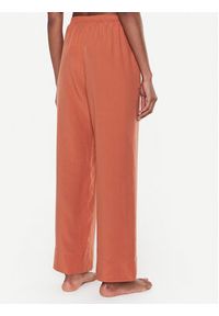 Triumph Spodnie piżamowe Boyfriend MyWear 10214830 Brązowy Relaxed Fit. Kolor: brązowy. Materiał: lyocell