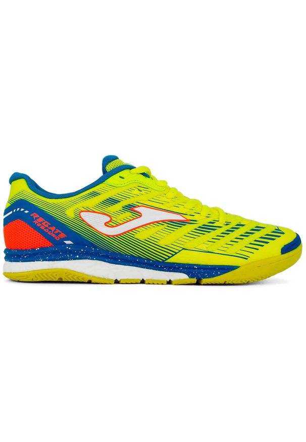 Buty wewnętrzne Joma Regate Rebound 445 dla mężczyzn - Komfort i wydajność. Kolor: żółty. Materiał: nylon. Sport: piłka nożna