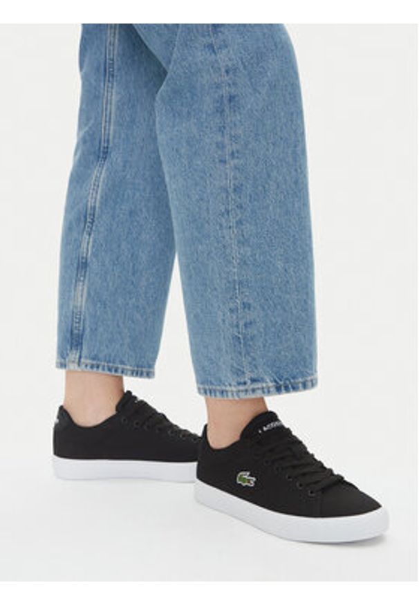 Lacoste Tenisówki 7-49CFA0004 Czarny. Kolor: czarny. Materiał: materiał