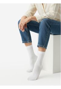 Nine West Skarpety długie CEO_BR_NW_25077_W_AW25 (3 PACK) Biały. Kolor: biały. Materiał: bawełna #3