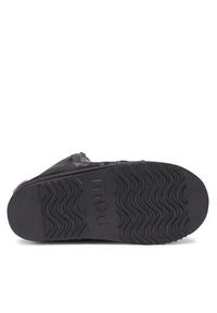 Mou Śniegowce Eskimo 18 Glitter Logo MU.FW101050A Czarny. Kolor: czarny. Materiał: skóra #5