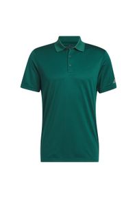 Adidas - Koszulka Core adidas Performance Primegreen Polo. Typ kołnierza: polo. Kolor: zielony. Materiał: materiał