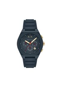 Armani Exchange Zegarek Rafael Chronograph AX4168 Granatowy. Kolor: niebieski