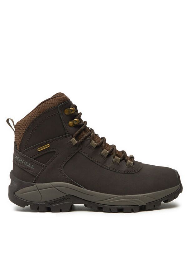 Merrell Trekkingi Vego Mid Ltr Wp J311539C Brązowy. Kolor: brązowy. Materiał: skóra, nubuk. Sport: turystyka piesza