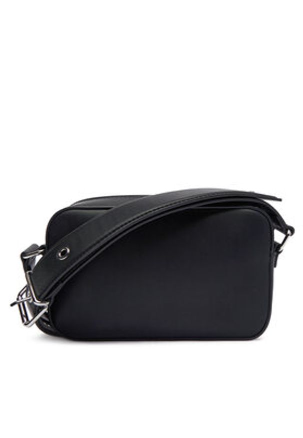 Tommy Jeans Torebka Tjw Cool Camera Bag AW0AW17872 Czarny. Kolor: czarny. Materiał: skórzane