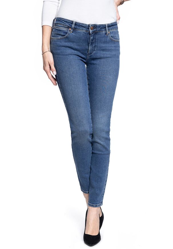 Wrangler - SPODNIE DAMSKIE WRANGLER SLIM MADAGASKAR W28LTX10A 112128430
