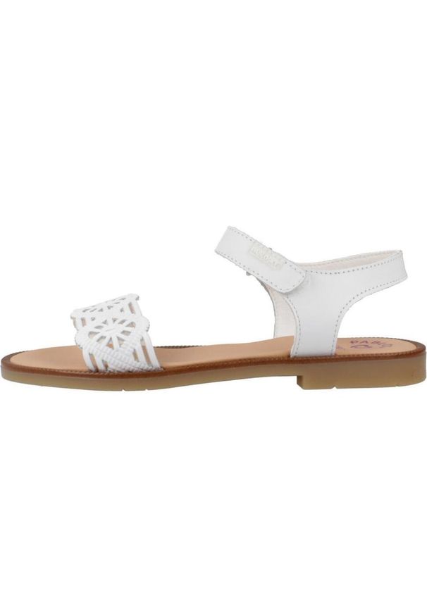 Pablosky - Sandały PABLOSKY 437900P Biały. Kolor: biały. Materiał: skóra, tkanina. Sezon: lato