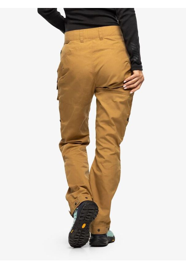 Fjällräven - Spodnie trekkingowe damskie Fjallraven Vidda Pro Ventilated Trs. Kolor: brązowy. Sezon: lato. Sport: turystyka piesza