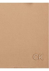 Calvin Klein Chusta Embroidery K60K612896 Różowy. Kolor: różowy. Materiał: akryl, materiał #3