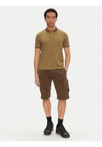 C.P. Company Polo 18CMPL130A006263G Zielony Regular Fit. Typ kołnierza: polo. Kolor: zielony. Materiał: syntetyk #3