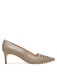Pollini Szpilki PA10145C0MPA210A Beżowy. Kolor: beżowy. Materiał: skóra. Obcas: na szpilce