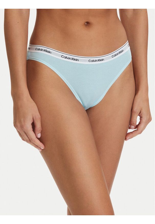 Calvin Klein Underwear Figi klasyczne 000QD5044E Niebieski. Kolor: niebieski. Materiał: bawełna
