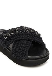 Inuikii Klapki Woven Stones Platform 1004.005.0043 Czarny. Kolor: czarny. Materiał: materiał. Obcas: na platformie #3