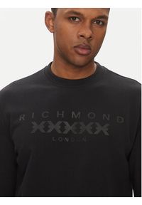 Richmond X Bluza Mateus UMP25005FE Czarny Regular Fit. Kolor: czarny. Materiał: bawełna #5