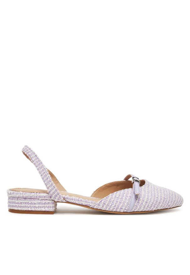 Aldo Sandały Flintstone 13966810 Fioletowy. Kolor: fioletowy. Materiał: materiał