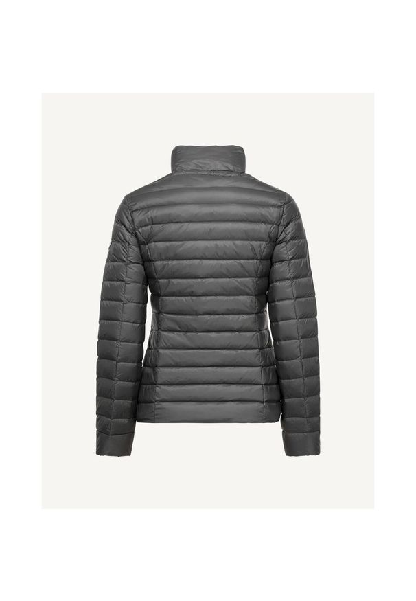 Jott - Damska kurtka puchowa JOTT Cha. Kolor: szary, wielokolorowy, brązowy. Materiał: puch. Sezon: zima. Sport: narciarstwo