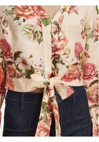 Guess Bluzka W6GHA4 W2565 Pomarańczowy Regular Fit. Kolor: pomarańczowy. Materiał: wiskoza #2