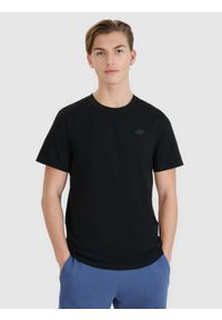 4f - 4F T-shirt regular gładki męski (2-pack) - multikolor L. Okazja: na co dzień. Kolor: wielokolorowy. Materiał: dzianina, bawełna, jersey. Długość rękawa: krótki rękaw. Długość: krótkie. Wzór: gładki. Styl: klasyczny, sportowy, casual