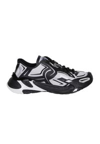 Dolce and Gabbana - DOLCE & GABBANA Czarne sneakersy Fast, Rozmiar 45. Kolor: czarny #7