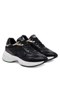 Love Moschino - LOVE MOSCHINO Sneakersy JA15326G1MIQE00A Czarny. Kolor: czarny. Materiał: skóra #6