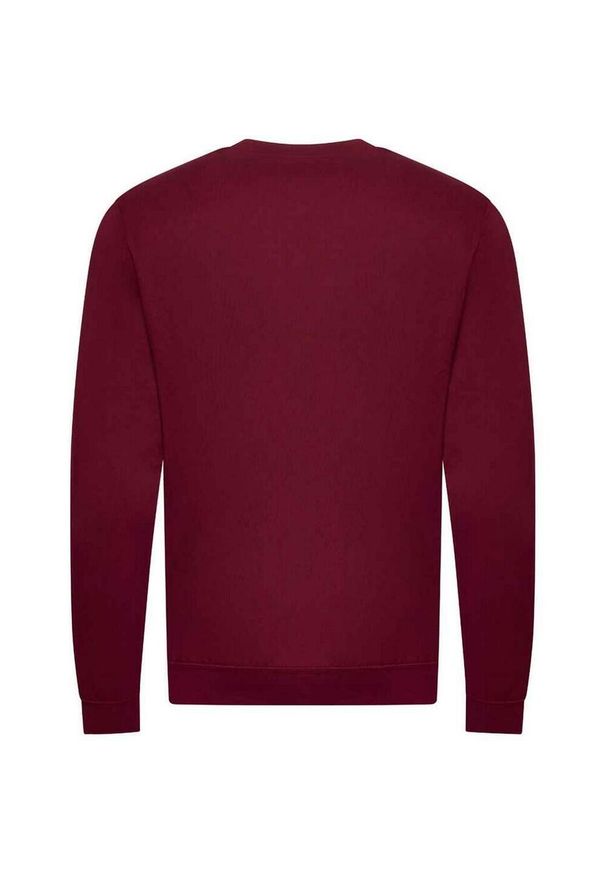 AWDIS - Męski Sweter Just Hoods Organic. Kolor: czerwony, wielokolorowy, brązowy