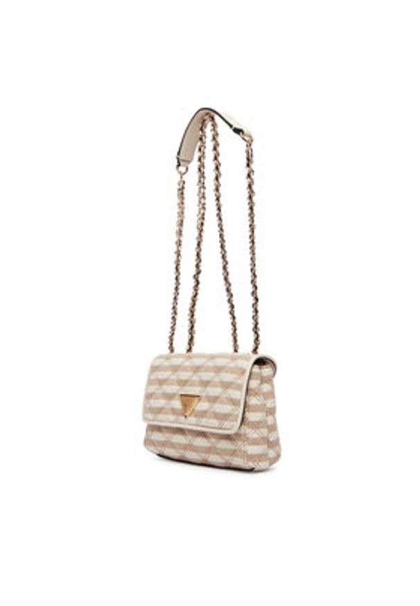 Guess Torebka Giully II Mini HWAG96 73740 Beżowy. Kolor: beżowy