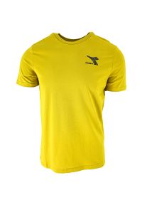 Diadora - Koszulka męska DIADORA T-SHIRT SS CHROMIA. Kolor: żółty