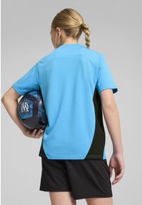 Puma - Koszulka treningowa dla dzieci OM 2024/25. Kolor: wielokolorowy, niebieski, szary