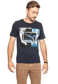 Lee - LEE T SHIRT PHOTO TEE NIGHT SKY L60QEPSJ. Wzór: nadruk. Styl: klasyczny #3