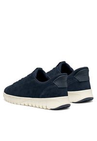 Geox Sneakersy U Flextride Plus U56MAA 00022 C4002 Granatowy. Kolor: niebieski. Materiał: zamsz, skóra #4