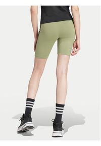Adidas - adidas Szorty sportowe Future Icons 3-Stripes IY8109 Zielony Slim Fit. Kolor: zielony. Materiał: bawełna #3