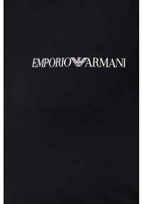 Emporio Armani Underwear t-shirt lounge 2-pack z nadrukiem. Długość rękawa: krótki rękaw. Długość: krótkie. Wzór: nadruk. Styl: klasyczny #4