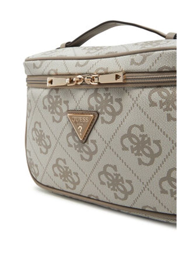Guess Kosmetyczka TWOB86 88039 Écru. Materiał: skóra