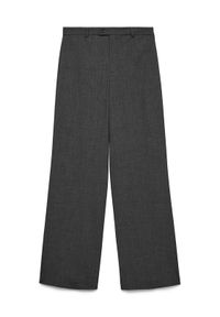 Vero Moda Spodnie materiałowe Texas 10334103 Szary Straight Fit. Kolor: szary. Materiał: syntetyk