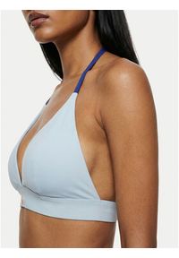 Calvin Klein Swimwear Góra od bikini LV00Q61225 Niebieski. Kolor: niebieski. Materiał: syntetyk #4