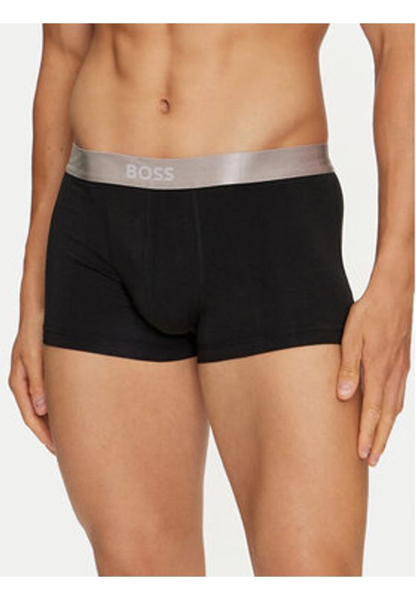 BOSS - Boss Komplet 3 par bokserek 50514998 Czarny. Kolor: czarny. Materiał: bawełna