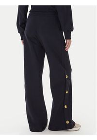 Pinko - PINKO Spodnie dresowe Pasticciato 105649 A2TC Granatowy Regular Fit. Kolor: niebieski. Materiał: bawełna, wiskoza #2