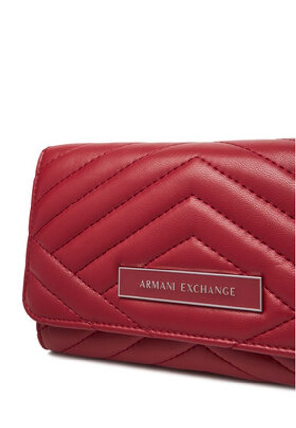 Armani Exchange Torebka 948481 4R742 U5081 Czerwony. Kolor: czerwony. Materiał: skórzane