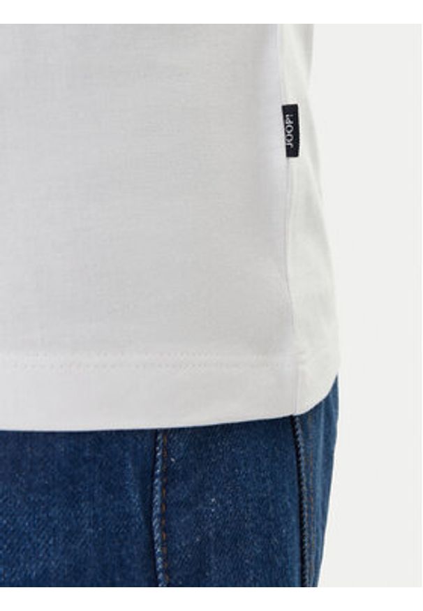 JOOP! Jeans T-Shirt 15 Jjj-32Alphis 30025786 Biały Regular Fit. Kolor: biały. Materiał: bawełna