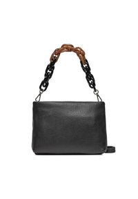 Gianni Chiarini Torebka Brenda BS 8265/24PE CST-PL Czarny. Kolor: czarny. Materiał: skórzane