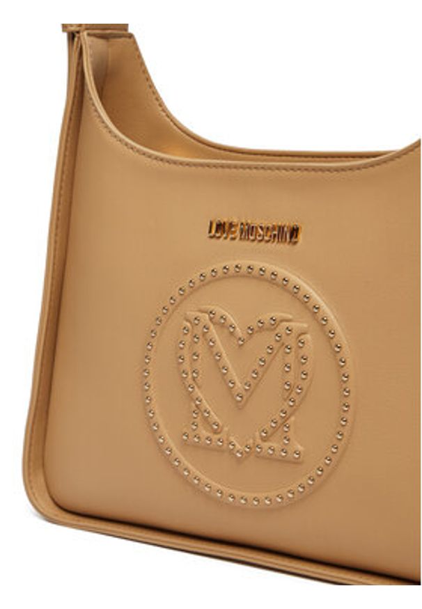 Love Moschino - LOVE MOSCHINO Torebka JC4066PP1ML1210A Beżowy. Kolor: beżowy. Materiał: skórzane