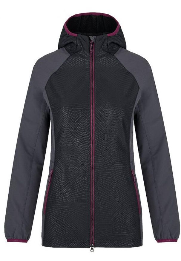 ALPINE PRO - Kurtka Softshell Uriella M - Elegancka, Wiatroszczelna i Oddychająca. Kolor: wielokolorowy. Materiał: softshell. Sport: turystyka piesza