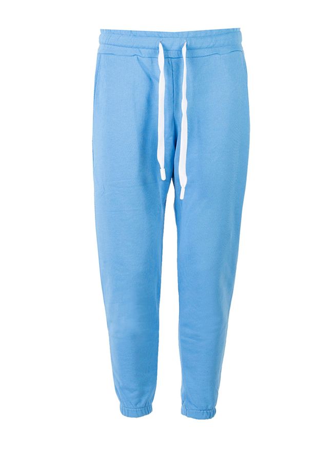 Xagon Man Spodnie "Sweatpants" | P21031MDXAS3 | Mężczyzna | Niebieski. Okazja: na co dzień. Kolor: niebieski. Materiał: bawełna. Wzór: aplikacja. Styl: casual