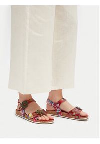 Laura Vita Sandały Brcyano 12 Czerwony. Kolor: czerwony. Materiał: skóra #3