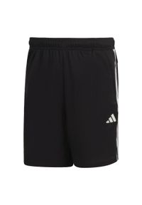 Adidas - Train Essentials Piqué 3-Stripes Training Shorts. Kolor: biały, wielokolorowy, czarny. Materiał: materiał