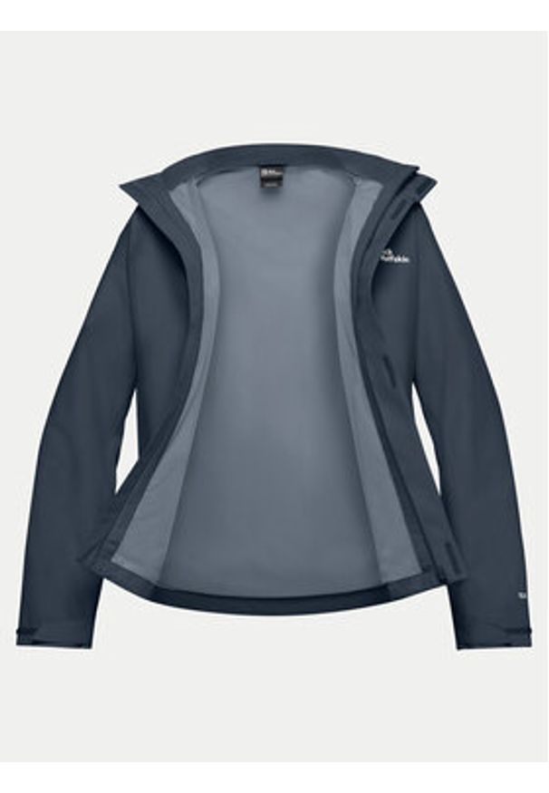 Jack Wolfskin Kurtka outdoor Trailtime 2l A63903 Granatowy Regular Fit. Kolor: niebieski. Materiał: syntetyk. Sport: outdoor